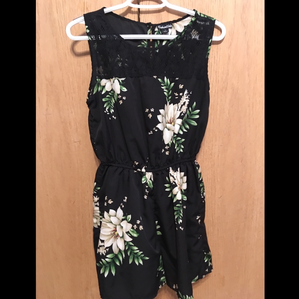 floral romper